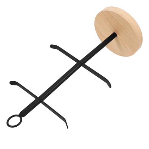 Anneome Metall Holz Deckel Aufbewahrungsständer für Küchenbecher Tassen Organizer Platzsparend Robust Langlebig für Arbeitsplatte und Schrank Geeignet Anneome Metall Holz Deckel Aufbewahrungsständer für Küchenbecher Tassen Organizer Platzsparend Robust Langlebig für Arbeitsplatte und Schrank Geeignet von Anneome