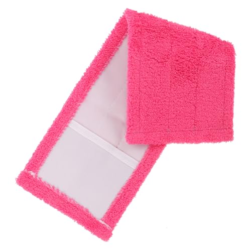 Anneome Mikrofaser Mopp Ersatzbezug Korallenfleece Sanft Saugfähig Waschbar Für Haushalt Bodenwischer Böden Fliesen Oberflächen Reinigung von Anneome
