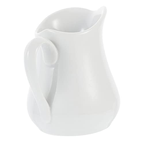 Anneome Milchbecher aus Keramik porzellan k?nnchen Milchkännchen für Kaffee Kaffeekonzentrat Kaffeebecher Sahnegießer aus Keramik Saucenbehälter für die Küche Kaffeetasse Sirup Soße von Anneome