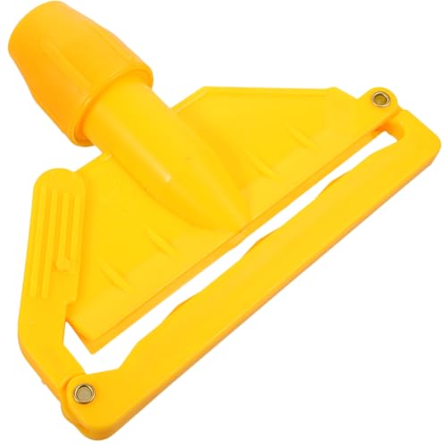 Anneome Mop Kopfhalterung aus Robustem Kunststoff Abnehmbare Klemme für Mop Ersatzkopf Passend Einfach zu Montieren Reinigen für Bodenwischer und Wischbezüge von Anneome
