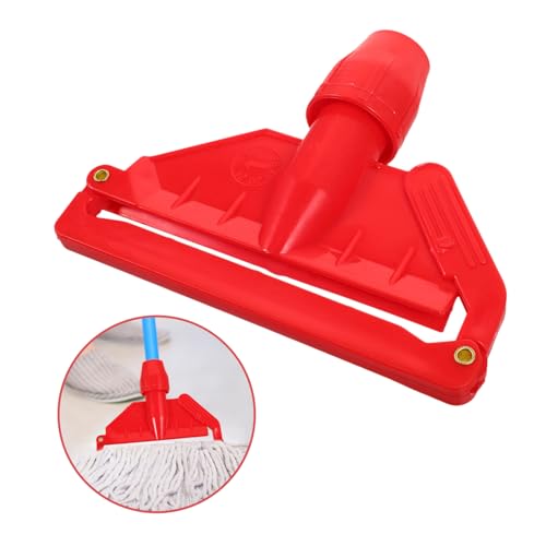 Anneome Moppkopf Klemme Ersatzteil aus Robustem Kunststoff Abnehmbare Wischmopp Halterung für Festen Sitz und Einfache Reinigung Kompatibel mit Standard Moppgriffen Praktische Moppkopf von Anneome