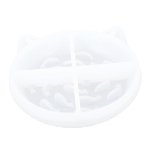 Anneome Pet Bowl Silikonform DIY Futter Schale für Haustiere Wiederverwendbare Gießform Hochwertigem Silikon für Bastelprojekte Leicht zu Reinigen von Anneome