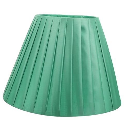 Anneome Plissee Lampenschirm aus Stoff Abnehmbar für Tisch Wand Stehlampen Hellgrün Einfache Montage Weiches Licht für Wohnzimmer und Hotel Geeignet von Anneome