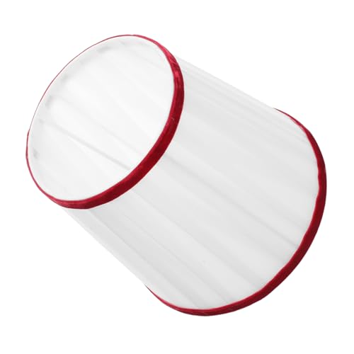 Anneome Plissee Stoff Lampenschirm Rustikaler Ersatz Lampenabdeckung für Schlafzimmer Wohnzimmer Hotel Tisch Stehlampen Vielseitig Kompatibel und Einfach zu Montieren von Anneome