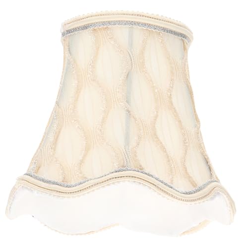 Anneome Retro Stoff Lampenschirm Aufsteckbar Leichter Ersatz Lampenabdeckung Für Tischlampe Stehlampe Weiches Licht Schützt Augen Einfach Zu Montieren von Anneome