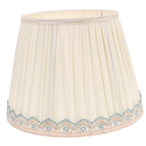 Anneome Retro Style Lampenschirm aus Lichtdurchlässigem Stoff Fassung Warmes Beige Dekorativer Lampenzubehör für Tisch Stehlampen Vielseitig für Wohn Schlafzimmer Geeignet Anneome Retro Style Lampenschirm aus Lichtdurchlässigem Stoff Fassung Warmes Beige Dekorativer Lampenzubehör für Tisch Stehlampen Vielseitig für Wohn Schlafzimmer Geeignet von Anneome