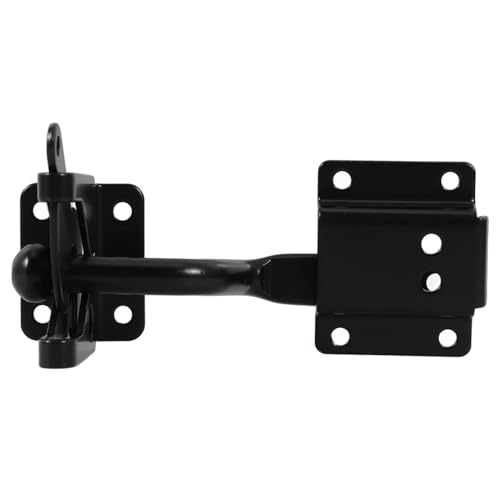 Anneome Robuster Selbstverriegelnder Torriegel mit Verstellbarem Kabelzug für Zäune und Tore Verzinkter Rostschutz Schwarze Oberfläche für Garten und Pool Geeignet Anneome Robuster Selbstverriegelnder Torriegel mit Verstellbarem Kabelzug für Zäune und Tore Verzinkter Rostschutz Schwarze Oberfläche für Garten und Pool Geeignet von Anneome