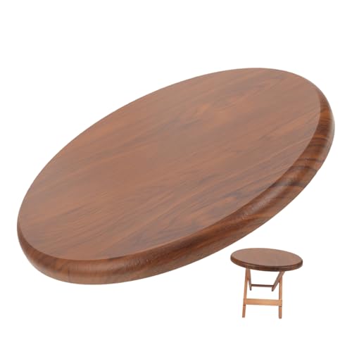 Anneome Runder Holzschemel Sitzfläche Ersatz aus Massivem Holz Robuste Holzplatte für Barhocker Einfach Montierbar Natürliche Maserung Braun Langlebig und Stilvoll von Anneome