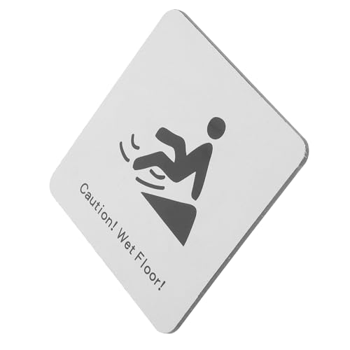 Anneome Rutschgefahr Ersetzbares Warnschild für Böden Freundliches Design Einfache Installation für Badezimmer Einkaufszentren und von Anneome