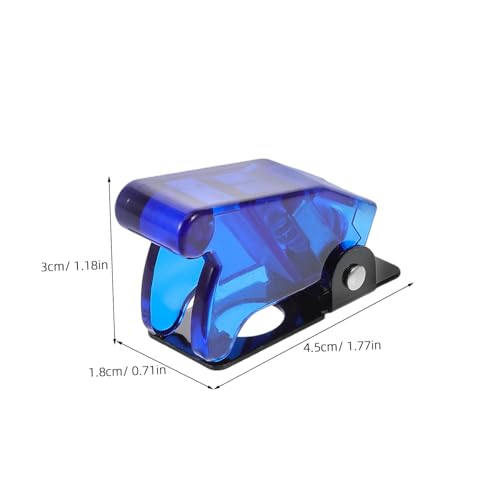 Anneome Transparente Toggle Switch Schutzkappe mit Klappdeckel Schalterabdeckung zur Langlebiger für Lichtschalter und Heimgeräte Praktische Schutzplatte Anneome Transparente Toggle Switch Schutzkappe mit Klappdeckel Schalterabdeckung zur Langlebiger für Lichtschalter und Heimgeräte Praktische Schutzplatte von Anneome
