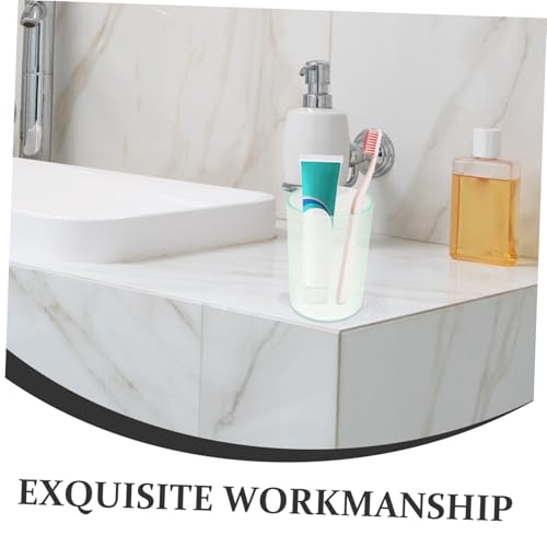 Anneome Transparenter Zahnbürstenbecher aus Robustem Multifunktionaler Trinkbecher für Bad und Mundspülung Eleganter Grüner Wasserbecher für Erwachsene Anneome Transparenter Zahnbürstenbecher aus Robustem Multifunktionaler Trinkbecher für Bad und Mundspülung Eleganter Grüner Wasserbecher für Erwachsene von Anneome