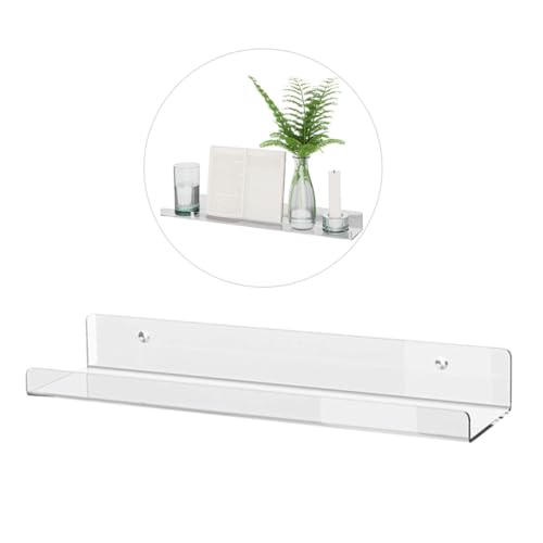 Anneome Transparentes Wandregal Multifunktionaler Aufbewahrungsständer für Kleinigkeiten Bücher Brillen Schlüssel Langlebiges Wandmontage Organizer Regal für Büro Wohnzimmer Küche Anneome Transparentes Wandregal Multifunktionaler Aufbewahrungsständer für Kleinigkeiten Bücher Brillen Schlüssel Langlebiges Wandmontage Organizer Regal für Büro Wohnzimmer Küche von Anneome