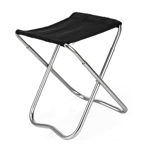Anneome Ultraleichter Klappbarer Angelstuhl aus Aluminiumlegierung Faltbarer Campingstuhl für Outdoor Angeln Camping Wandern und Garten Tragbar Robust Kompakt Belastbar Schwarz Anneome Ultraleichter Klappbarer Angelstuhl aus Aluminiumlegierung Faltbarer Campingstuhl für Outdoor Angeln Camping Wandern und Garten Tragbar Robust Kompakt Belastbar Schwarz von Anneome