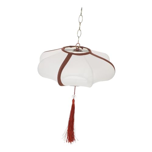 Anneome Vintage Stofflampenschirm Ufo Hängeleuchte Chinesischer Stil Dekorative Asiatische Laterne Für Hotpot-restaurants Essbereiche Wohnzimmer Flur Anneome Vintage Stofflampenschirm Ufo Hängeleuchte Chinesischer Stil Dekorative Asiatische Laterne Für Hotpot-restaurants Essbereiche Wohnzimmer Flur von Anneome