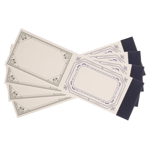 Anneome Vintage Teiliges DIY Memo Pad Dekoratives Scrapbooking Papier Nostalgisches Schreibpapier für Notizen Alben Karten Geschenkverpackungen Geeignet für Bastelprojekte und Kreative von Anneome