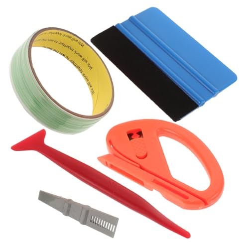 Anneome Vinyl Wrap Cutter Hochklebendes Fensterfolierung Werkzeug Kunststoff Auto Folienrakel für Fenster Tönung und Fahrzeugveredelung von Anneome