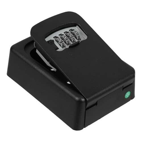 Anneome Wandmontierte Schlüsselbox aus Metall mit Code Schloss Wasserdichter Schlüsselhalter für Zuhause Büro und Auto für Sichere Aufbewahrung von Schlüsseln Anneome Wandmontierte Schlüsselbox aus Metall mit Code Schloss Wasserdichter Schlüsselhalter für Zuhause Büro und Auto für Sichere Aufbewahrung von Schlüsseln von Anneome