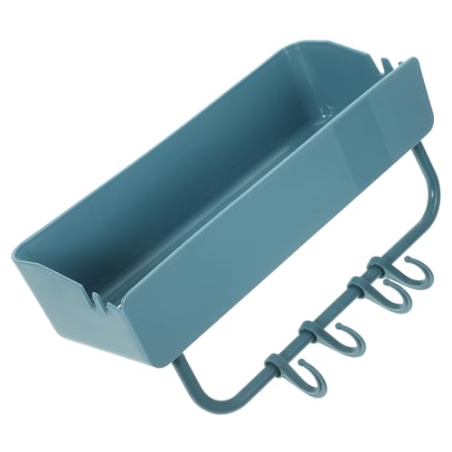 Anneome Wandregal mit Haken Selbstklebendes Badregal ohne Bohren Rostfreier Aufbewahrungsständer für Badezimmer und Küche Platzsparende Langlebige Ablage für Duschutensilien und von Anneome