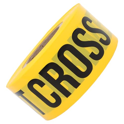 Anneome Warnband Breit Lang PE Absperrband Gelb schwarz Crime Scene Do Not Cross Wetterfest nicht Klebend für Sicherheitsabsperrung und Partybarrieren Anneome Warnband Breit Lang PE Absperrband Gelb schwarz Crime Scene Do Not Cross Wetterfest nicht Klebend für Sicherheitsabsperrung und Partybarrieren von Anneome