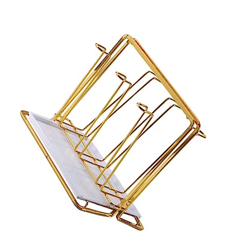 Anneome Wasserbecherhalter mit Abtropfgestell und Tray Stabiler Tisch Organizer für Umgedrehte Gläser Modernes Design Platzsparend Flexibel Positionierbar Schnelle Wasserableitung von Anneome
