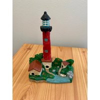 Große Gusseisen Light House Türstopper Einzigartig Und Sehr Schön von Annesbestbuys