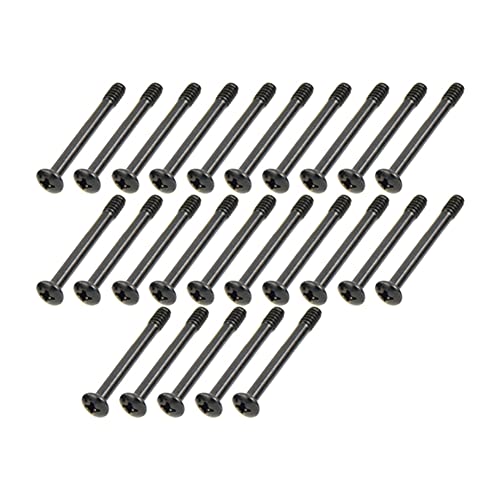 Anneth 25 Stück 6-32 x 30 mm Befestigungsschraube mit langem Rundkopf für PC Case Video Card Cooler Heizkörper Wasserkühler DIY Computer von Anneth