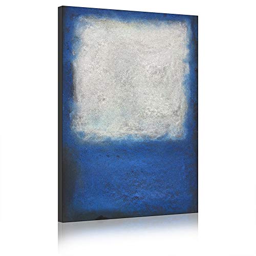 Annick Goutal Abstrakte Leinwand Berühmte Gemälde Weiß Und Blau Von Mark Rothko Wandkunst Kunstreproduktion Auf Leinwand Gedruckt Moderne Kunstwerke Für Inneneinrichtungen (Kein Rahmen,100 x 160 cm) Annick Goutal Abstrakte Leinwand Berühmte Gemälde Weiß Und Blau Von Mark Rothko Wandkunst Kunstreproduktion Auf Leinwand Gedruckt Moderne Kunstwerke Für Inneneinrichtungen (Kein Rahmen,100 x 160 cm) von Annick Goutal