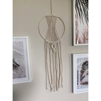 Makramee Traumfänger „Ella" Macrame Dreamcatcher Geknüpft Geschenk von AnnieMarDesign
