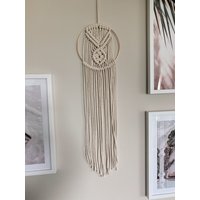 Makramee Traumfänger „Enja" Macrame Dreamcatcher Geknüpft Geschenk von AnnieMarDesign