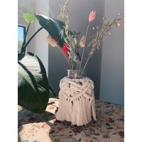Makramee Vase „Finja" Macrame Blumen Geknüpft Geschenk Dekoration Makramee Vase „Finja" Macrame Blumen Geknüpft Geschenk Dekoration von AnnieMarDesign