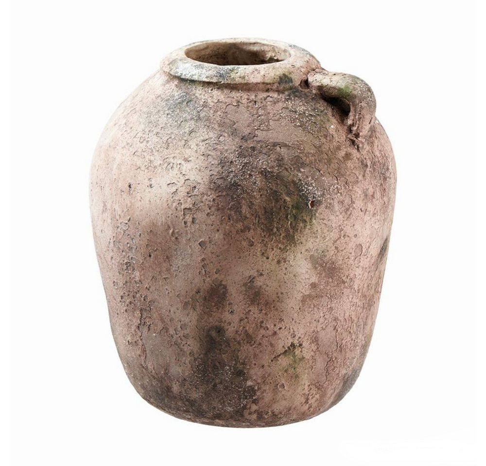 Annimuck Dekovase Keramik Vase Rustic/Zement antik Optik 28x24,5 cm (1 St) von Annimuck