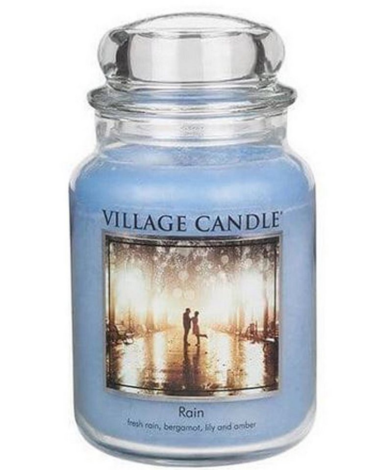 Annimuck Duftkerze Mosaik Village Candle Rain im Glas Regen Duftkerze von Annimuck