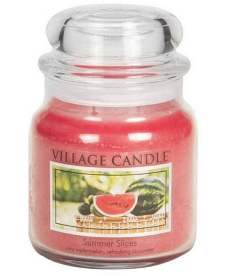 Annimuck Duftkerze Mosaik Village Candle Summer Slices Melone im Glas von Annimuck