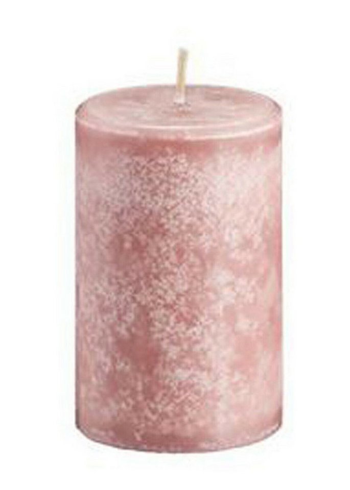 Annimuck Outdoorkerze Mosaik grosse Outdoor Kerze antik rosa 10 x 15 cm (1-tlg) von Annimuck