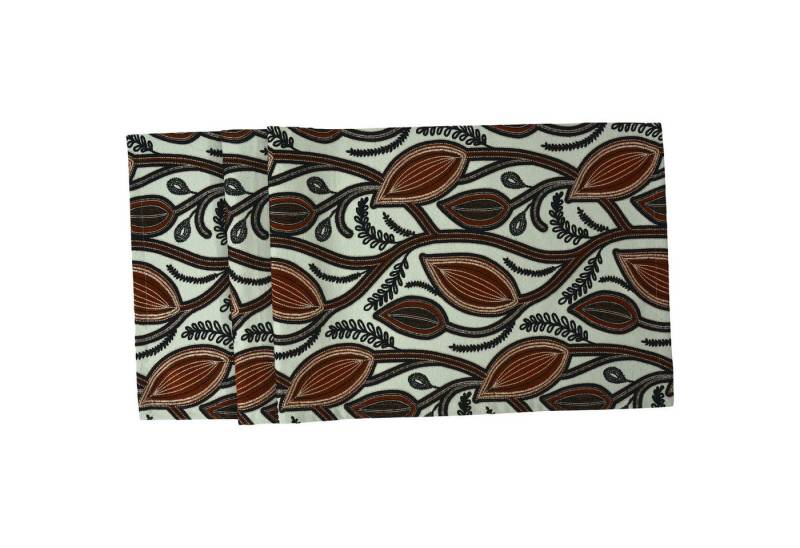 Annimuck Tischläufer Sander Herbst Tischläufer Zelda in marsala mit Blättern 50x140 cm (1-tlg) von Annimuck