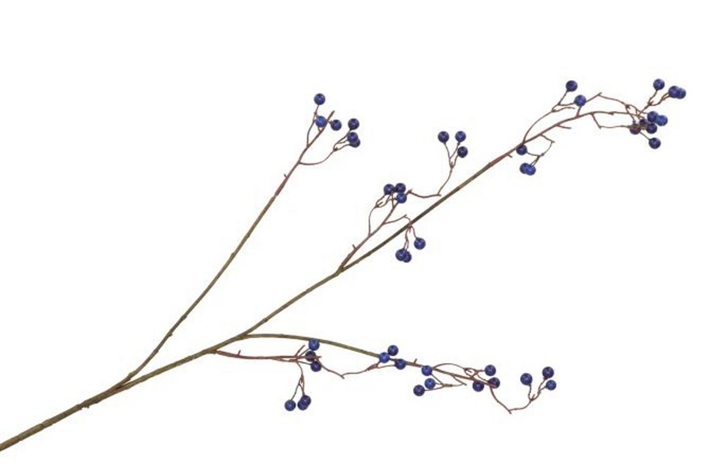 Kunstblume Kunstblume Beeren blau Zweig Beerenzweig 93 cm, Annimuck Kunstblume Kunstblume Beeren blau Zweig Beerenzweig 93 cm, Annimuck von Annimuck