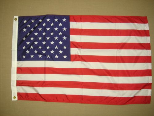 Annin Flagmakers Modell 2500 American 40,6 x 61 cm Nylon 100% Made in USA mit Messingösen Flagge von Annin Flagmakers