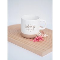 Tasse Steingut Mit Gravur | Personalisierte Lieblingsmensch Tasse Steingut Mit Gravur | Personalisierte Lieblingsmensch von Anniundava