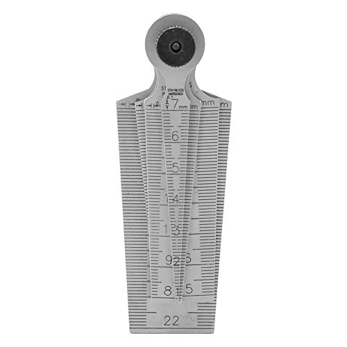 Konuslehre, Lineal Inspektionswerkzeug Loch-Fühlerlehre, 1~29 mm Kegel-Fühlerlehre Lochgröße zur Messung der Spaltgröße Konstrukteure Ingenieure von Annjom