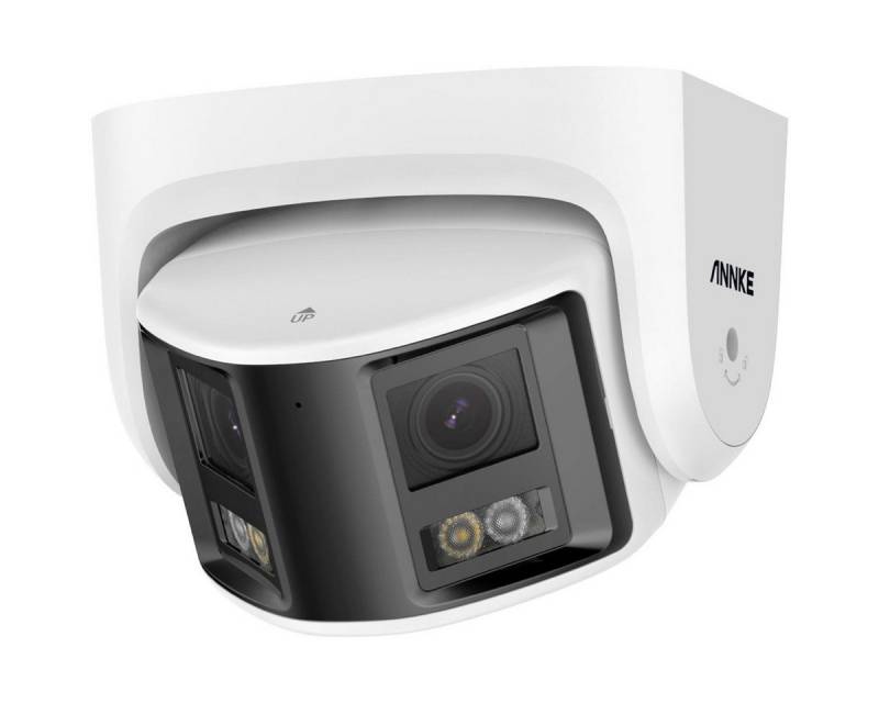Annke Überwachungskamera I91DX 4K Ultra HD IP PoE (mit zwei Objektiven, 180° Panoramablick, Nachtsicht in Farbe) von Annke
