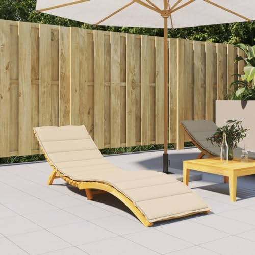Annlera Beige 200x70x3cm Sonnenliegen-Auflage Oxford-Gewebe Liegestuhl Auflage Sitzauflage Gartenstuhl Gartenstuhlauflage Gartenliege Auflage Gartenmöbel-Kissen Gartenmöbel Auflagen Annlera Beige 200x70x3cm Sonnenliegen-Auflage Oxford-Gewebe Liegestuhl Auflage Sitzauflage Gartenstuhl Gartenstuhlauflage Gartenliege Auflage Gartenmöbel-Kissen Gartenmöbel Auflagen von Annlera