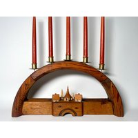 Lichterbogen Dekoration 50cm Holzkunst Transmissionsrad Schwibbogen Holz Unikat Handgefertigt Modern Altholz Kerzenhalter Kerzenleuchter Lichterbogen Dekoration 50cm Holzkunst Transmissionsrad Schwibbogen Holz Unikat Handgefertigt Modern Altholz Kerzenhalter Kerzenleuchter von Anno1799