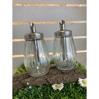 2 Vintage Zuckerstreuer Aus Glas, Stoha 70Er Jahre 2 Vintage Zuckerstreuer Aus Glas, Stoha 70Er Jahre von AnnodazumalShop