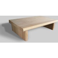 22 " Cids Monitor Ständer Eiche Ein Zoll Unfertig X 11, 25 4, 88 Tv Holz Regal Riser Möbel Schreibtisch Montiert Neu von AnnsCreativeCorner