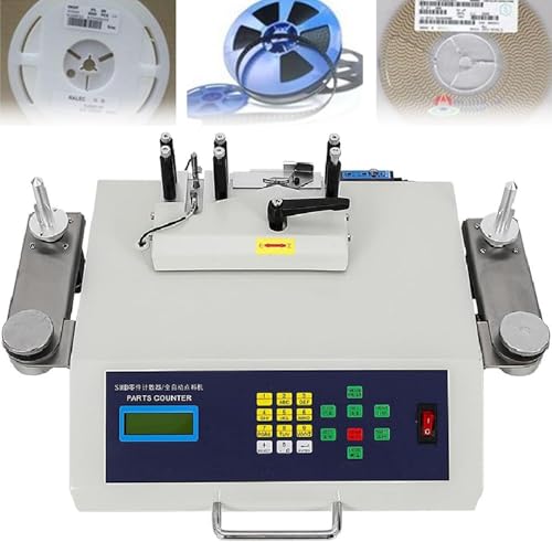 SMT SMD-Komponentenzähler, 50 W, Automatische SMT/SMD-Teile-Komponentenzählmaschine, LCD-Anzeige Mit Leckerkennung Für Riemenräder Jeder Größe, -99999~99999 PCS-Zählbereich von Annuod