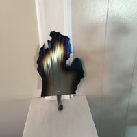 Michigan Mitt Kleiderbügel. Haken. Geschenk. Zuhause. Haus. Frau. Man Mantel von AnnzMetalzDesignz