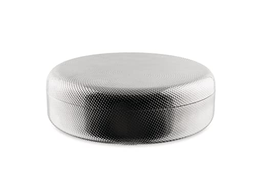 Anonimo Alessi JM01/23 T - Behälter aus Edelstahl 18/10 glänzend mit Reliefdekor von Alessi