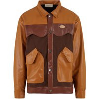 Another Cotton Lab Lederjacke "Another Cotton Lab Another Oversize Vegan Leather Jacket", (1 St.), ohne Kapuze von Another Cotton Lab