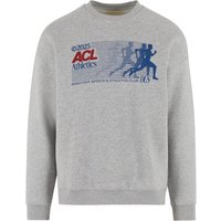 Another Cotton Lab Rundhalspullover "Another Cotton Lab Athletics Oversized Sweatshirt", (1 tlg.) von Another Cotton Lab