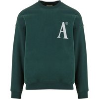 Another Cotton Lab Rundhalspullover "Another Cotton Lab Tennis Society Oversized Sweatshirt", (1 tlg.) von Another Cotton Lab